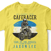 JL Tear up the Streets Estonia Cafe Racer Motorbike - T-shirt