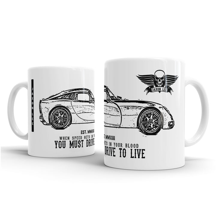 JL Illustration For A TVR T350 Motorcar Fan – Gift Mug