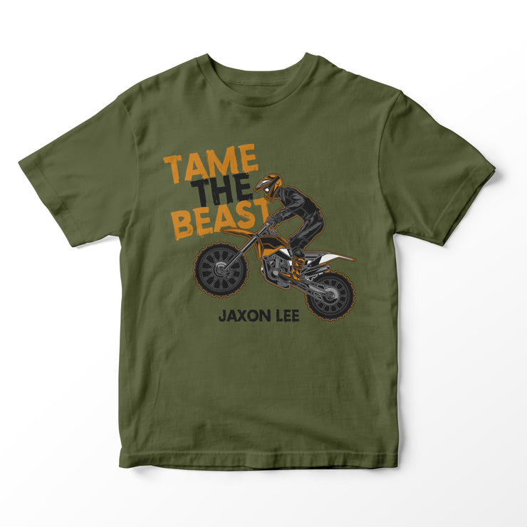 JL Tame The Beast - Dirt Bike - Motorcycle Fan - T-shirt