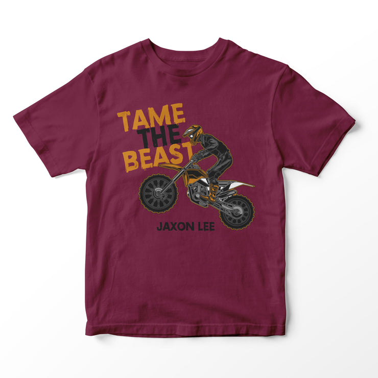 JL Tame The Beast - Dirt Bike - Motorcycle Fan - T-shirt
