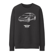 JL Basic Illustration for a Tesla Model Y Motorcar fan Jumper