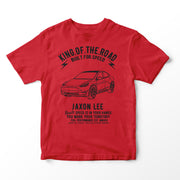 JL King Illustration for a Tesla Model Y Motorcar fan T-shirt