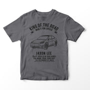 JL King Illustration for a Tesla Model Y Motorcar fan T-shirt