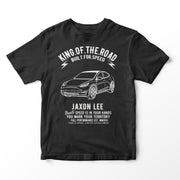 JL King Illustration for a Tesla Model Y Motorcar fan T-shirt