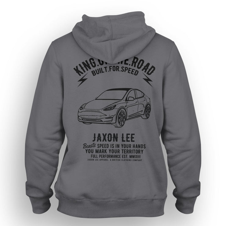 JL King Art Hood aimed at fans of Tesla Model Y Motorcar