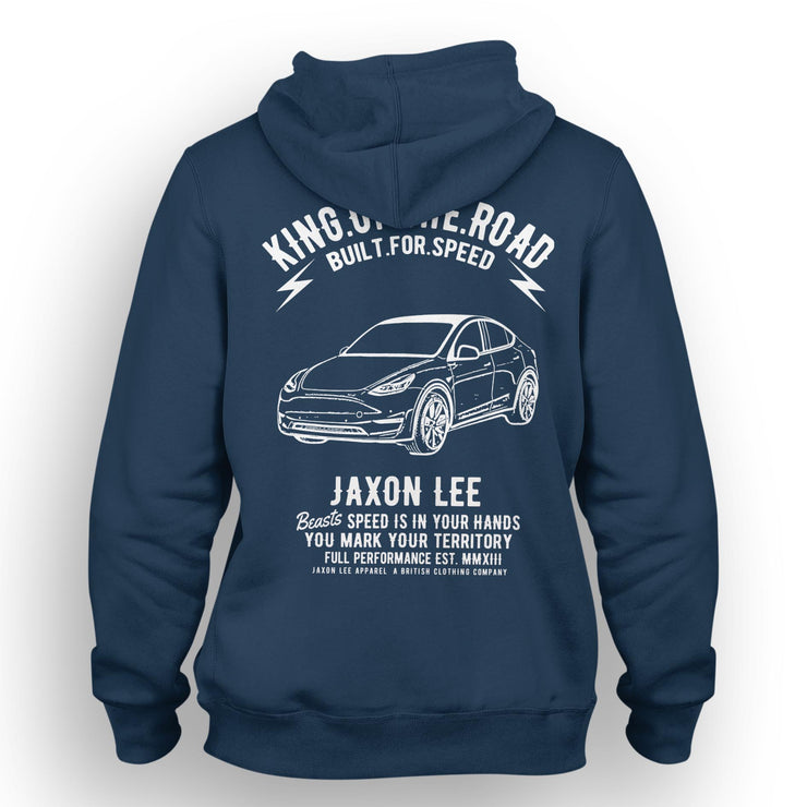 JL King Art Hood aimed at fans of Tesla Model Y Motorcar