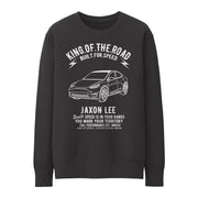 JL King Illustration for a Tesla Model Y Motorcar fan Jumper