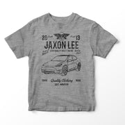 JL Soul Illustration for a Tesla Model Y Motorcar fan T-shirt