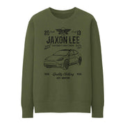 JL Soul Illustration for a Tesla Model Y Motorcar fan Jumper