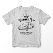 JL Speed Illustration for a Tesla Model Y Motorcar fan T-shirt