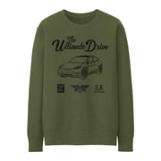 JL Ultimate Illustration for a Tesla Model Y Motorcar fan Jumper