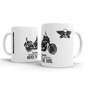 JL Triumph America LT Motorbike Illustration – Gift Mug