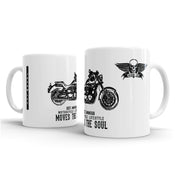 JL Art Mug aimed at fans of Triumph America Motorbike