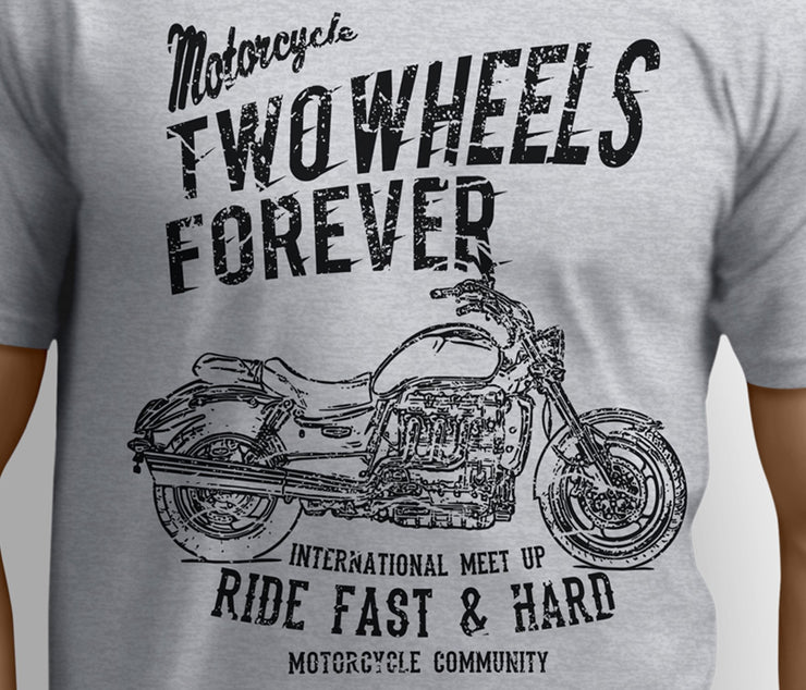 RH Triumph Art Tee aimed at fans of Rocket III Roadster Motorbike - Jaxon lee