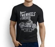 RH Triumph Art Tee aimed at fans of Rocket III Roadster Motorbike - Jaxon lee