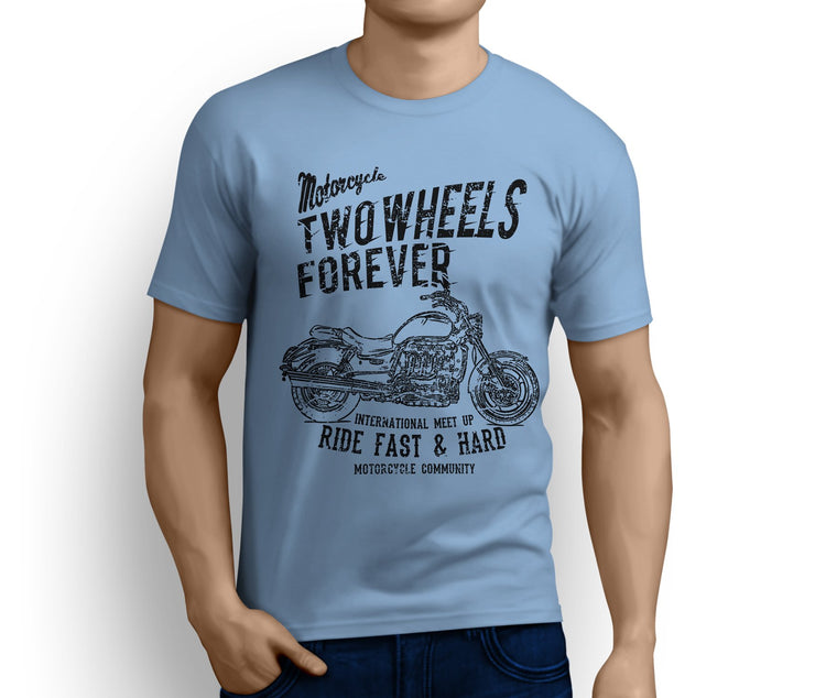 RH Triumph Art Tee aimed at fans of Rocket III Roadster Motorbike - Jaxon lee