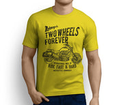 RH Triumph Art Tee aimed at fans of Rocket III Roadster Motorbike - Jaxon lee