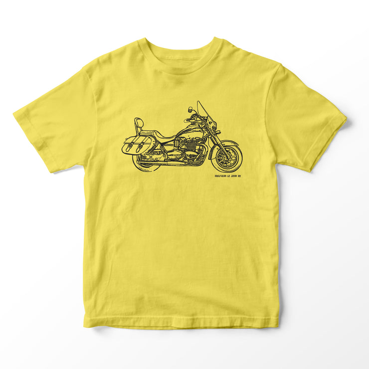 JL Illustration For A Triumph America 2015 Motorbike Fan T-shirt