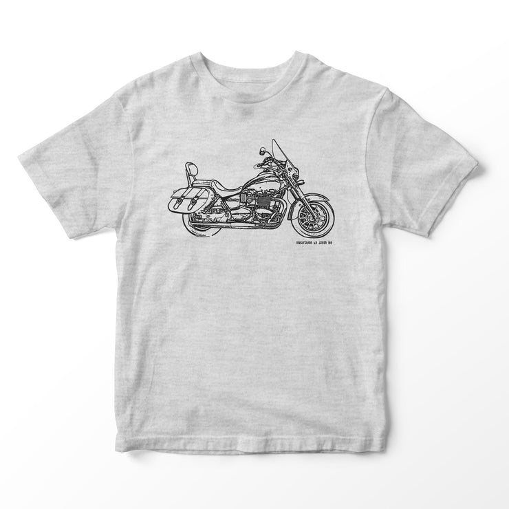 JL Illustration For A Triumph America 2015 Motorbike Fan T-shirt