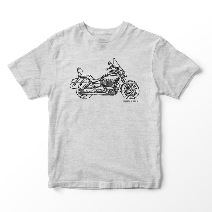 JL Illustration For A Triumph America 2015 Motorbike Fan T-shirt