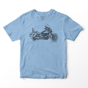 JL Illustration For A Triumph America 2015 Motorbike Fan T-shirt