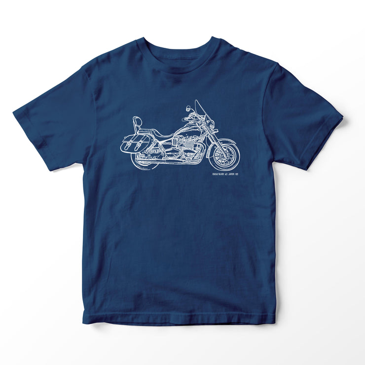 JL Illustration For A Triumph America 2015 Motorbike Fan T-shirt