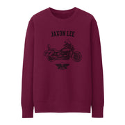 JL Basic Illustration for a Triumph America 2015 Motorbike fan Jumper