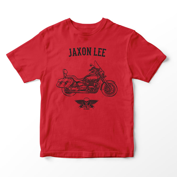 JL Basic Illustration for a Triumph America 2015 Motorbike fan T-shirt