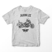 JL Basic Illustration for a Triumph America 2015 Motorbike fan T-shirt