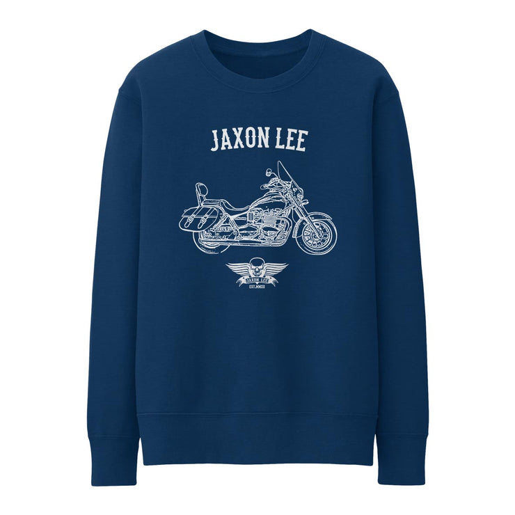 JL Basic Illustration for a Triumph America 2015 Motorbike fan Jumper