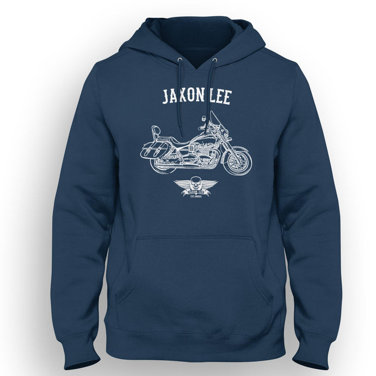 Jaxon Lee Art Hood aimed at fans of Triumph America 2015 Motorbike