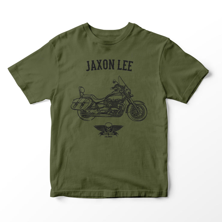 JL Basic Illustration for a Triumph America 2015 Motorbike fan T-shirt