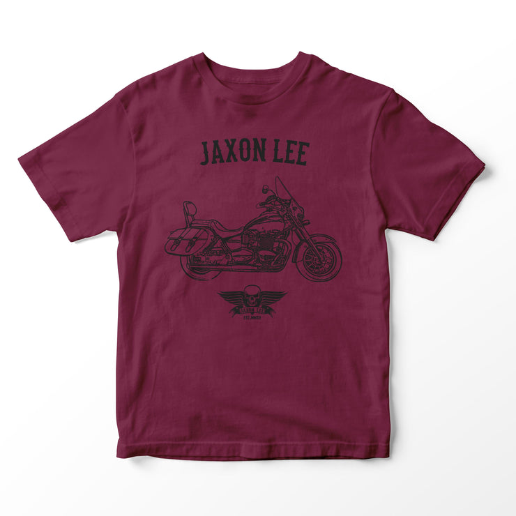 JL Basic Illustration for a Triumph America 2015 Motorbike fan T-shirt