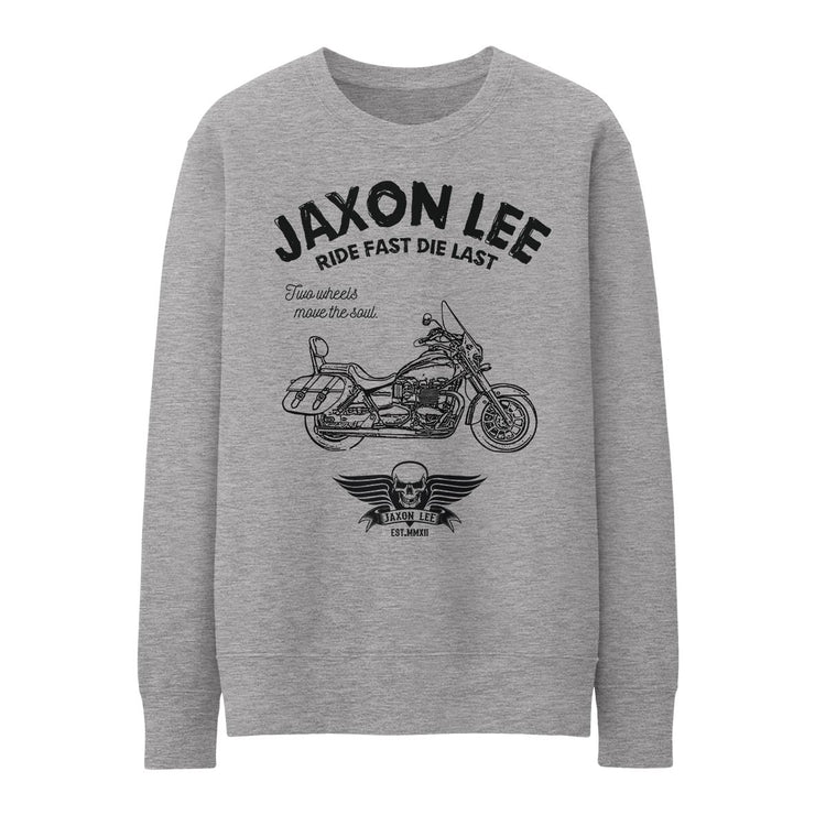 JL Ride Illustration for a Triumph America 2015 Motorbike fan Jumper