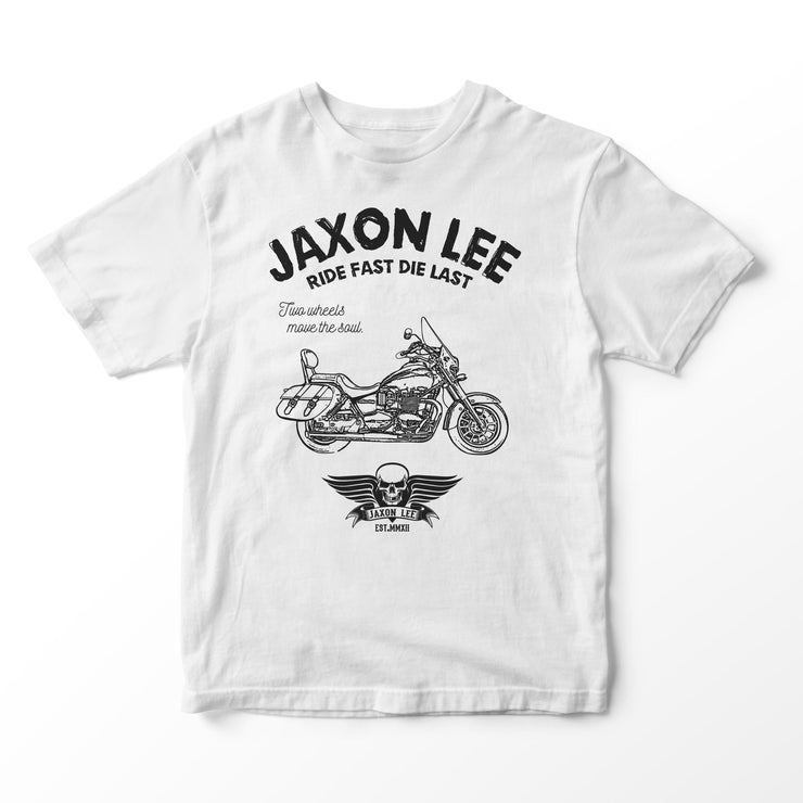 JL Ride Illustration for a Triumph America 2015 Motorbike fan T-shirt