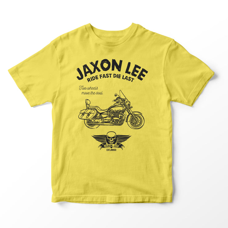 JL Ride Illustration for a Triumph America 2015 Motorbike fan T-shirt