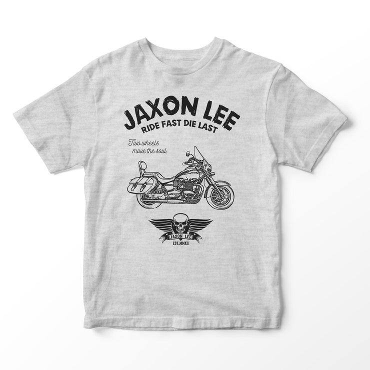 JL Ride Illustration for a Triumph America 2015 Motorbike fan T-shirt