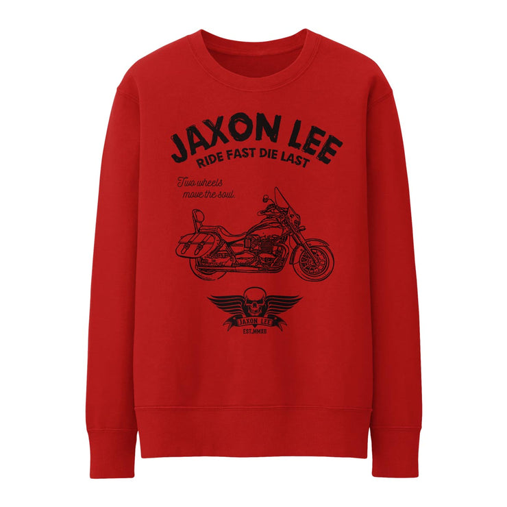 JL Ride Illustration for a Triumph America 2015 Motorbike fan Jumper