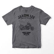 JL Ride Illustration for a Triumph America 2015 Motorbike fan T-shirt