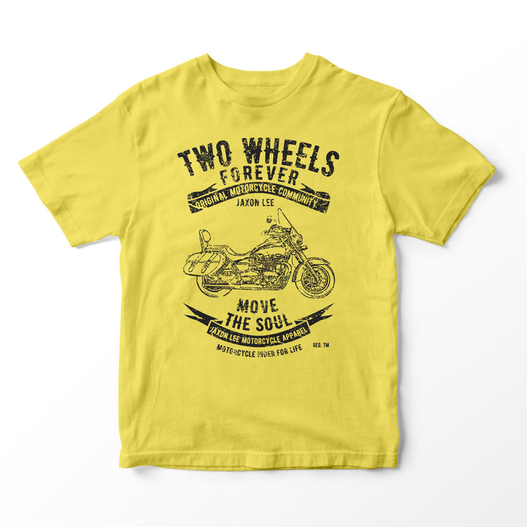 JL Soul Illustration for a Triumph America 2015 Motorbike fan T-shirt