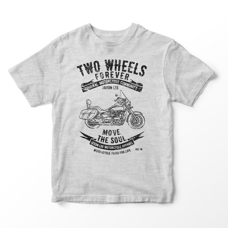 JL Soul Illustration for a Triumph America 2015 Motorbike fan T-shirt