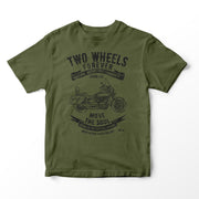 JL Soul Illustration for a Triumph America 2015 Motorbike fan T-shirt