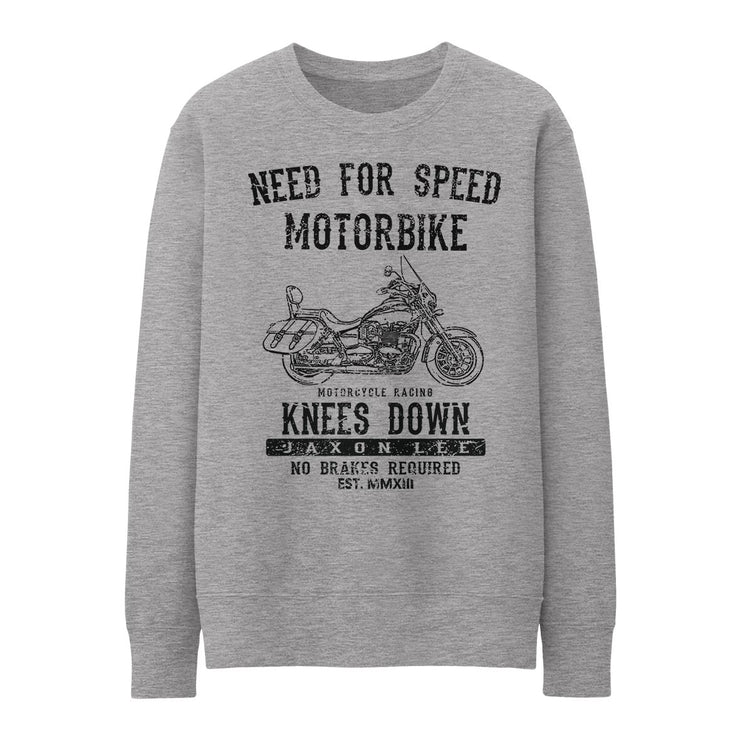 JL Speed Illustration for a Triumph America 2015 Motorbike fan Jumper