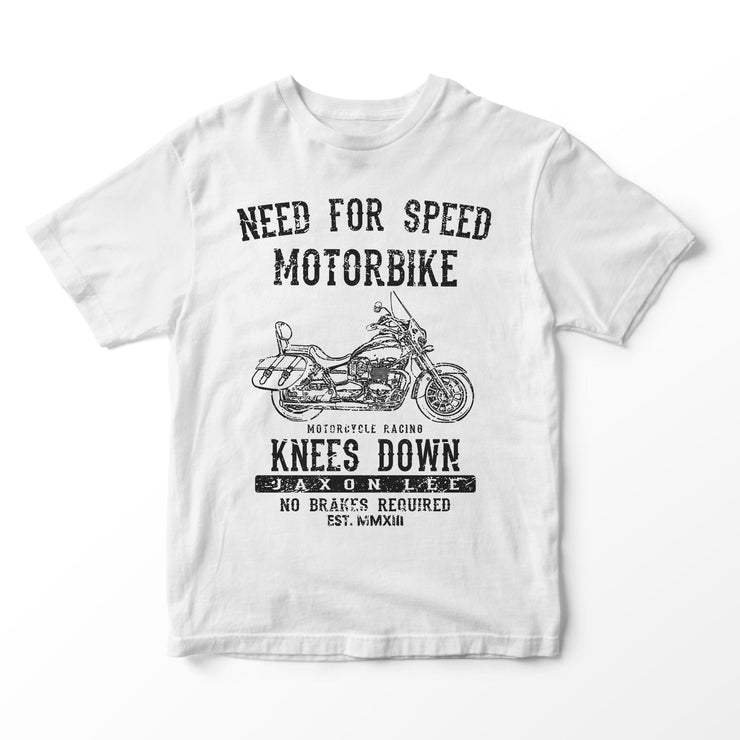 JL Speed Illustration for a Triumph America 2015 Motorbike fan T-shirt