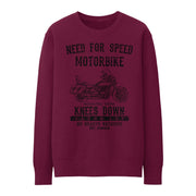 JL Speed Illustration for a Triumph America 2015 Motorbike fan Jumper