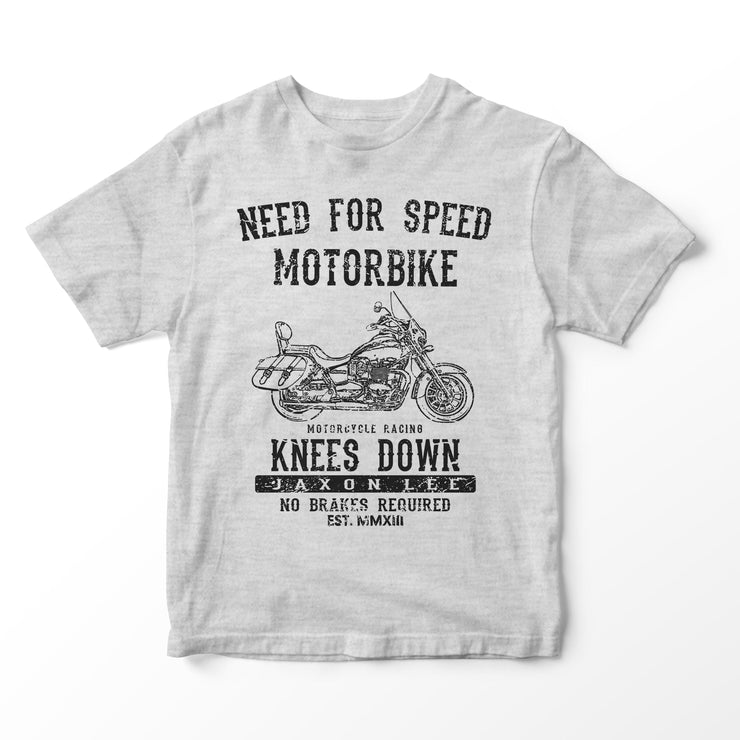 JL Speed Illustration for a Triumph America 2015 Motorbike fan T-shirt