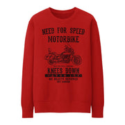 JL Speed Illustration for a Triumph America 2015 Motorbike fan Jumper