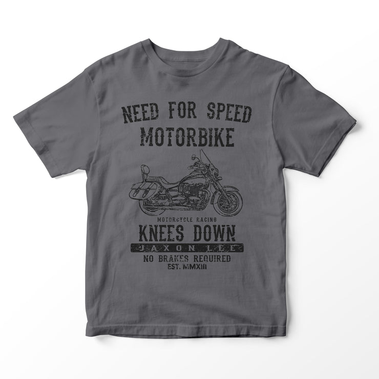 JL Speed Illustration for a Triumph America 2015 Motorbike fan T-shirt