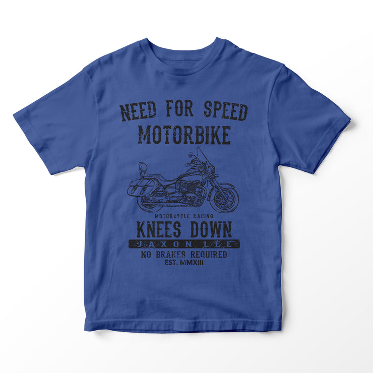 JL Speed Illustration for a Triumph America 2015 Motorbike fan T-shirt