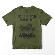 JL Speed Illustration for a Triumph America 2015 Motorbike fan T-shirt